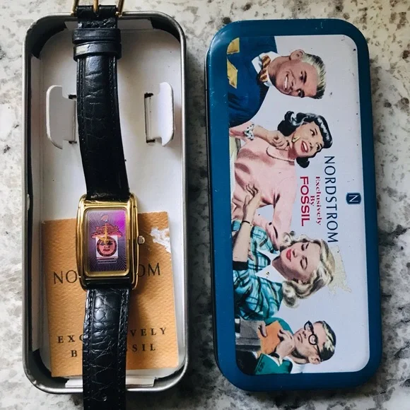 1994 FAO SCHWARTZ LIMITED EDITION FOSSIL WATCH FA-1010 (0146  display picture 1